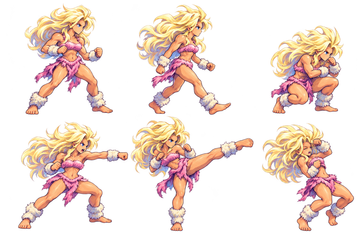 Ayla painted game art