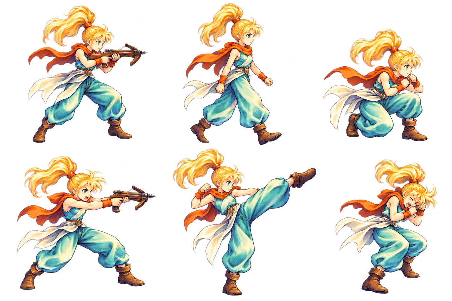 Marle painted game art