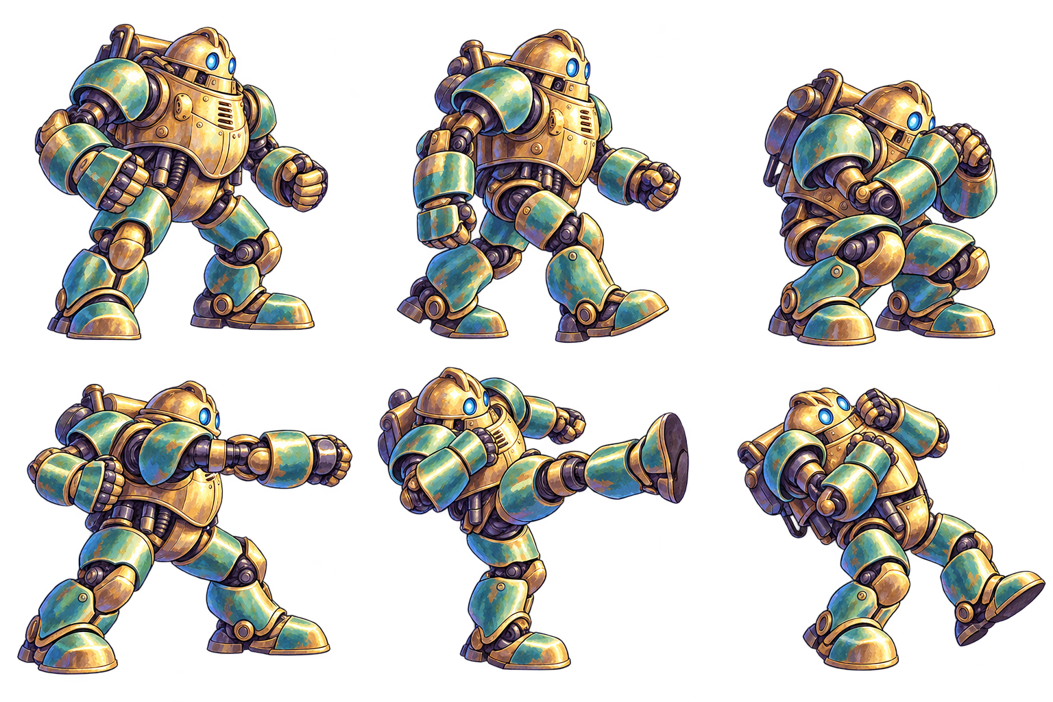 Robo painted game art